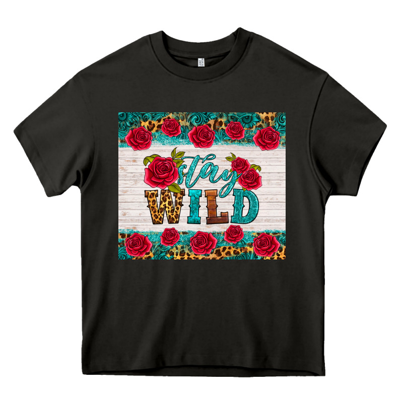 Stay Wild Heavy Core Tee by HRA Design Shop | Teevron