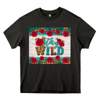Asphalt stay wild Heavy Core Tee - HRA Design Shop