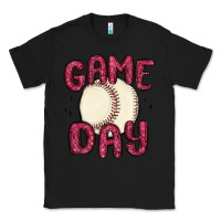 Black game day baseball Classic Tee - MaliasSmallBusiness