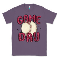 Lavender game day baseball Classic Tee - MaliasSmallBusiness