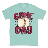 Seafoam game day baseball Classic Tee - MaliasSmallBusiness