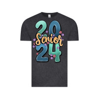 Vintage Black senior 2024 Vintage Tee - MaliasSmallBusiness