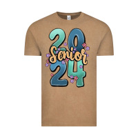 Vintage Coffee senior 2024 Vintage Tee - MaliasSmallBusiness