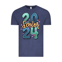 Vintage Denim senior 2024 Vintage Tee - MaliasSmallBusiness
