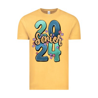 Vintage Mustard senior 2024 Vintage Tee - MaliasSmallBusiness