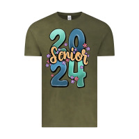 Vintage Olive senior 2024 Vintage Tee - MaliasSmallBusiness