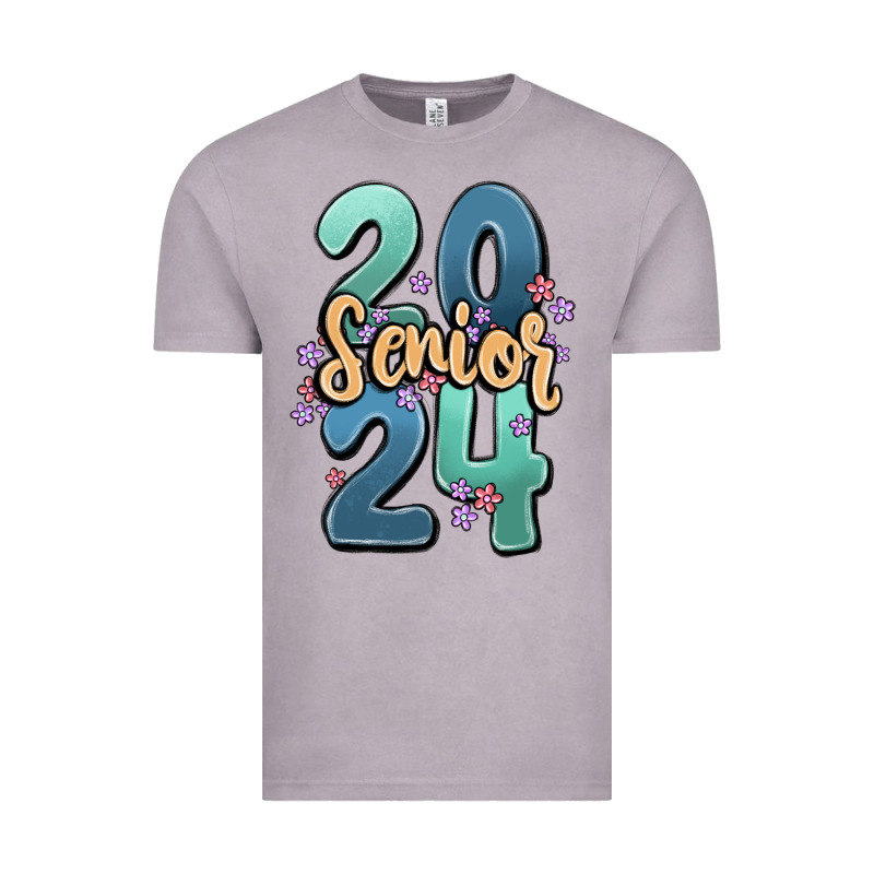 Senior 2024 Vintage Tee by MaliasSmallBusiness | Teevron