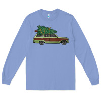 Colony Blue christmas vacation car Long Sleeve Tee - MaliasSmallBusiness