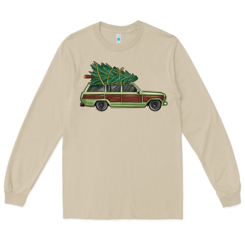 Christmas Vacation Car Long Sleeve Tee by MaliasSmallBusiness | Teevron