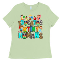 Matcha Educator of tiny humans Ladies Tee - RanaPortraitStore