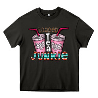 Asphalt loaded tea junkie Heavy Core Tee - CowhideDigitalArt