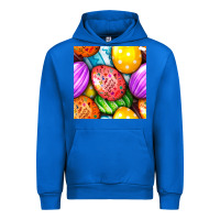 Cobalt Happy Easter Eggs Seamless Pattern Urban Hoodie - BundleAndBundleShop