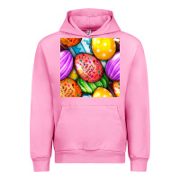 Fuchsia Pink Happy Easter Eggs Seamless Pattern Urban Hoodie - BundleAndBundleShop