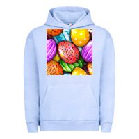 Pigment Grape Ice Happy Easter Eggs Seamless Pattern Urban Hoodie - BundleAndBundleShop
