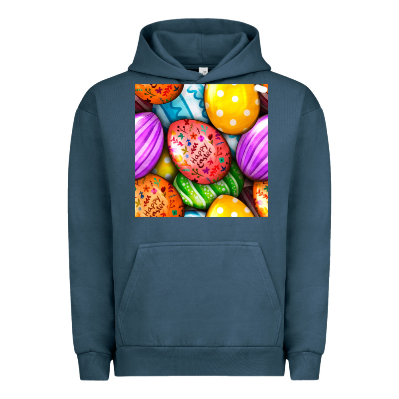Happy Easter Eggs Seamless Pattern Urban Hoodie by BundleAndBundleShop | Teevron
