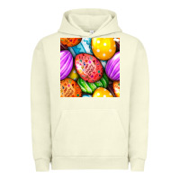 Pigment Pistachio Happy Easter Eggs Seamless Pattern Urban Hoodie - BundleAndBundleShop
