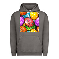 Pigment Tornado Happy Easter Eggs Seamless Pattern Urban Hoodie - BundleAndBundleShop