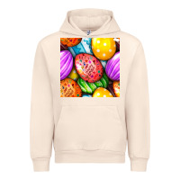 Sandshell Happy Easter Eggs Seamless Pattern Urban Hoodie - BundleAndBundleShop