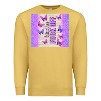Antique Gold kindly fuck off Premium Sweatshirt - TumblerDesignByShophia