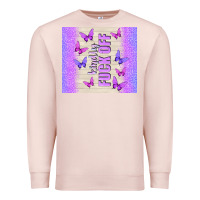 Pale Pink kindly fuck off Premium Sweatshirt - TumblerDesignByShophia