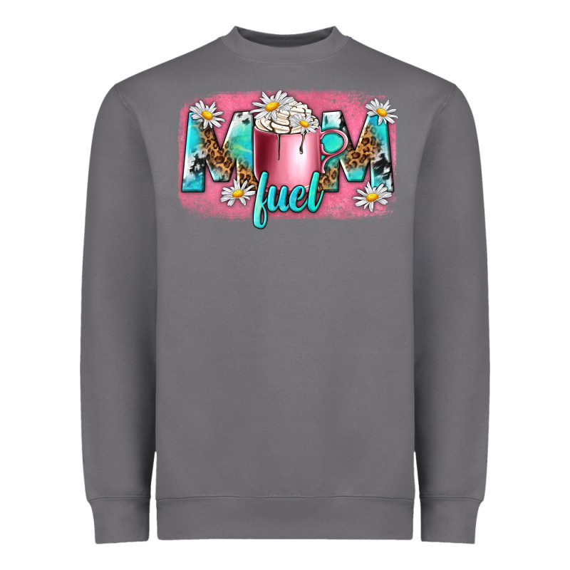 Mom Fuel Heavyweight Sweatshirt by NancyCooperArtShop | Teevron