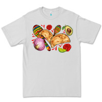 Dove Grey empanadas roses onion lime and avocado Premium Tee - AdoDesignShop