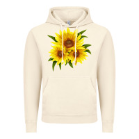 Vintage Artic maximillian perennial sunflower Vintage Hoodie - LillyAllenDesigns