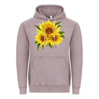 Vintage Zinc maximillian perennial sunflower Vintage Hoodie - LillyAllenDesigns