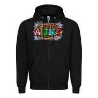 Black Best Aunt Ever! Zipper Hoodie - Bettercallsaul
