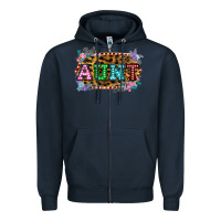 Navy Best Aunt Ever! Zipper Hoodie - Bettercallsaul