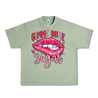Oil Green gimme some sugar Urban Heavy Tee - MaliasSmallBusiness