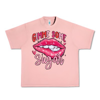 Salmon gimme some sugar Urban Heavy Tee - MaliasSmallBusiness