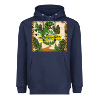 Navy motherhood is a walk in the park Heavyweight Hoodie - TumblerDesignByShophia