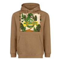 Toasted Coconut motherhood is a walk in the park Heavyweight Hoodie - TumblerDesignByShophia