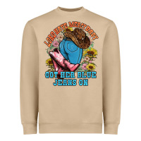 Lord Have Mercy Baby Got Her Blue Jeans On Heavyweight Sweatshirt | Teevron