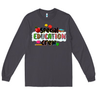Smoke special education crew Long Sleeve Tee - NancyCooperArtShop