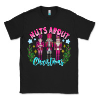 Black Nuts About Christmas Classic Tee - CowhideDigitalArt