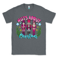 Charcoal Heather Nuts About Christmas Classic Tee - CowhideDigitalArt