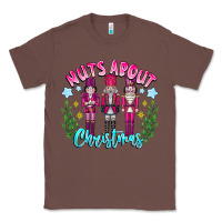 Chestnut Nuts About Christmas Classic Tee - CowhideDigitalArt