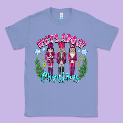 Nuts About Christmas Classic Tee Designed By Cowhidedigitalart