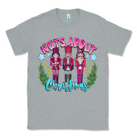 Heather Grey Nuts About Christmas Classic Tee - CowhideDigitalArt