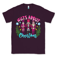 Plum Nuts About Christmas Classic Tee - CowhideDigitalArt