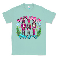 Seafoam Nuts About Christmas Classic Tee - CowhideDigitalArt
