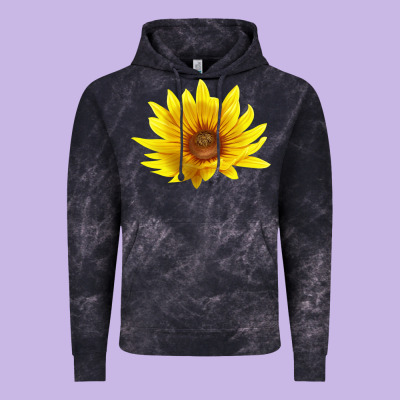 Maximillian Perennial Sunflower Vintage Hoodie Designed By Lillyallendesigns