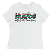 Coffee Scrubs And Rubber Gloves Ladies Tee | Teevron