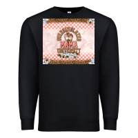 Black Oversimulated mama university Premium Sweatshirt - TumblerDesignByShophia