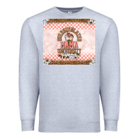 Heather Grey Oversimulated mama university Premium Sweatshirt - TumblerDesignByShophia