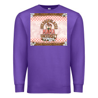 Purple Oversimulated mama university Premium Sweatshirt - TumblerDesignByShophia