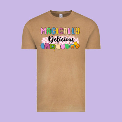 Magically Delicious Vintage Tee Designed By Maliassmallbusiness