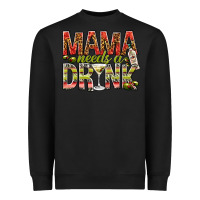 Black mama needs a drink Heavyweight Sweatshirt - NancyCooperArtShop